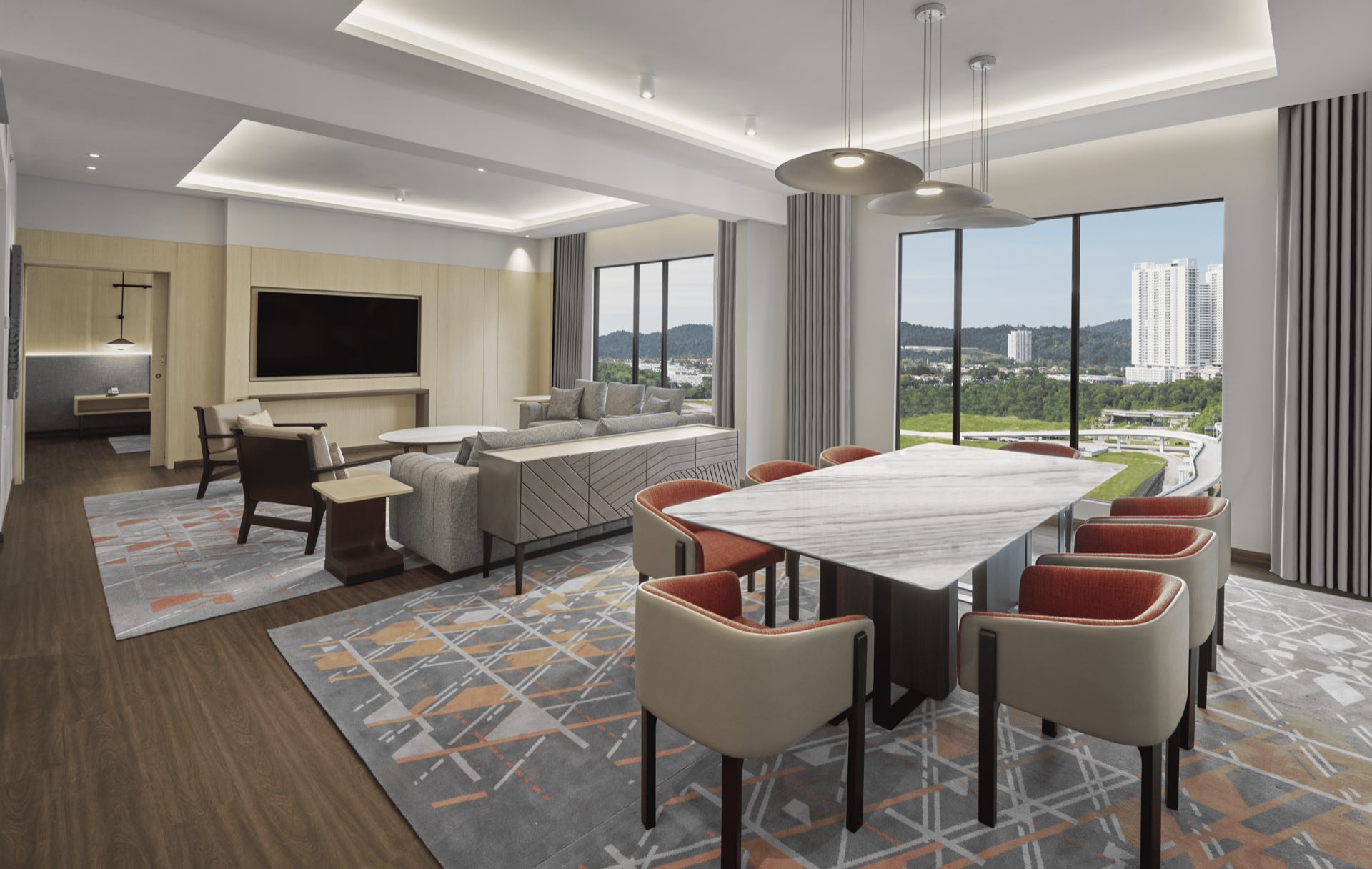 Hyatt Place KL - Premiere Suite Living Room